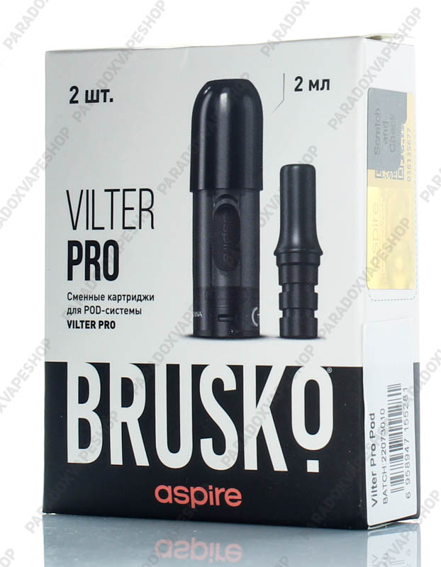 Купить Картридж BRUSKO VILTER PRO 2 мл 1.2 Ohm в магазине Paradoxvapeshop.ru за